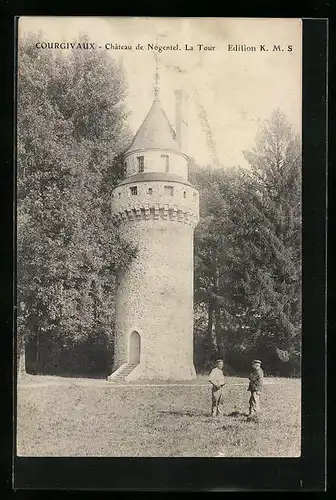 AK Courgivaux, Château de Nogentel, La Tour