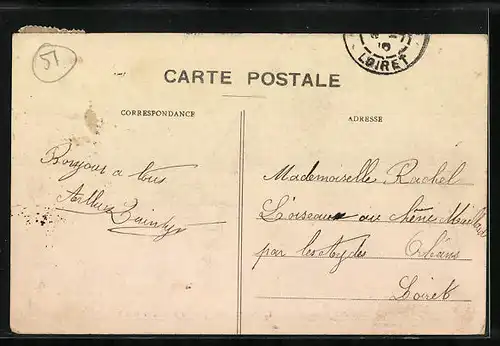 AK Mourmelon-le-Grand, La Rue du Génié