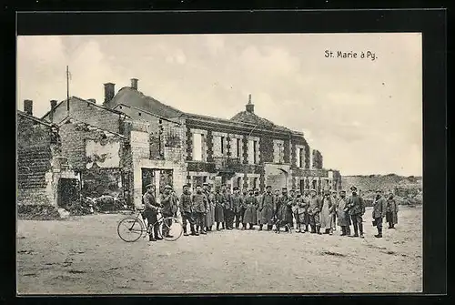 AK St. Marie à Py, Une maison après la guerre