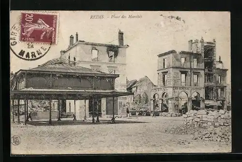 AK Reims, Places des Marchés