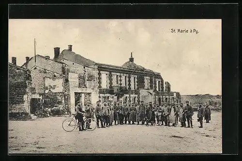 AK St. Marie à Py, Une maison après la guerre