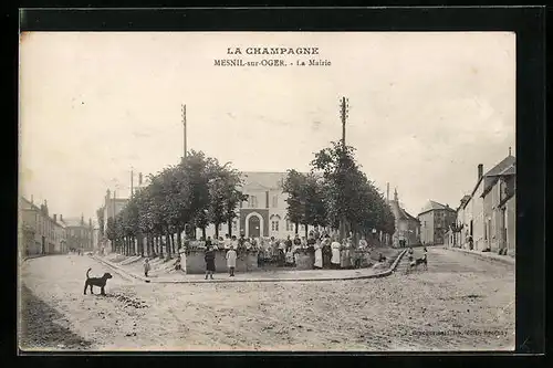 AK Mesnil-sur-Oger, La Mairie