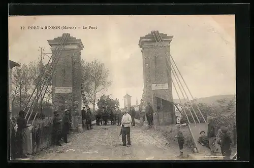 AK Port a Binson, Le Pont