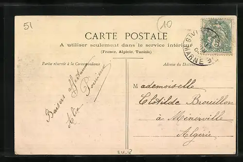 AK Contault, La Grande Rue