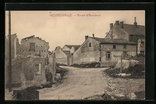 AK Heutrégeville, Route d`Aussonce