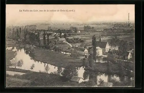 AK Troo, Vue de la colline, La Vallee du Loir