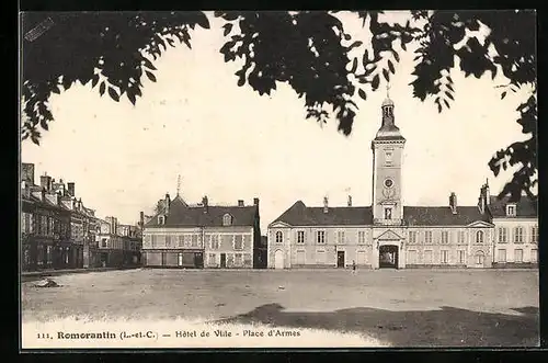 AK Romorantin, Hotel de Ville, Place d`Armes