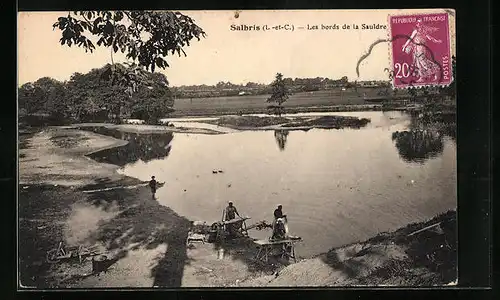 AK Salbris, Les bords de la Sauldre