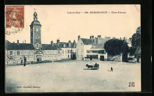 AK Romorantin, Place d`Armes