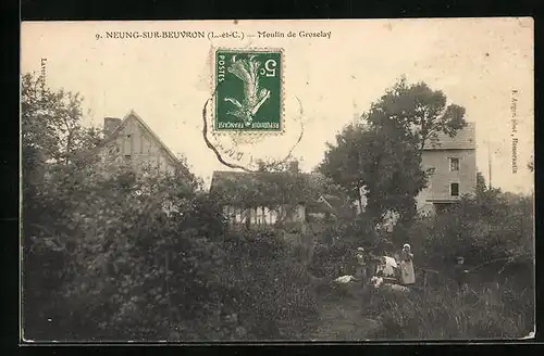 AK Neung-sur-Beuvron, Moulin de Groselay