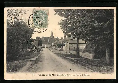 AK Ouzouer-le-Marché, La Route d`Orleans