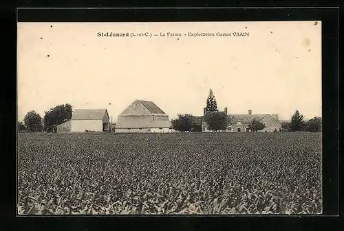 AK St-Léonard, La Ferme - Expliotation Gaston Vrain