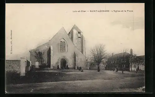 AK St-Léonard, L`Eglise et la Place