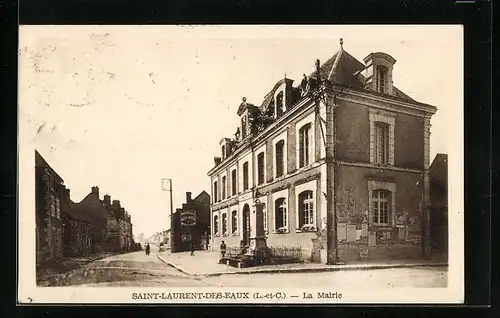 AK Saint-Laurent-des-Eaux, La Mairie