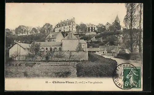 AK Château-Vieux, Vue générale