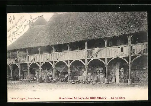 AK Cornilly, Ancienne Abbaye, Le Cloître