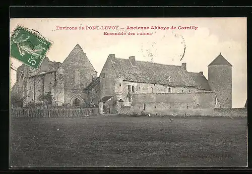 AK Cornilly, Ancienne Abbaye, Ensemble des ruines
