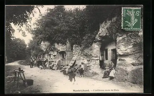 AK Montrichard, L`ancienne route de Blois