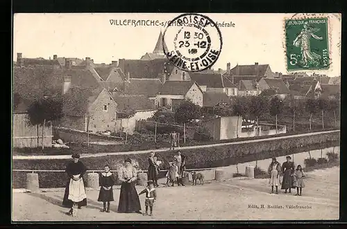 AK Villefranche, Vue Générale