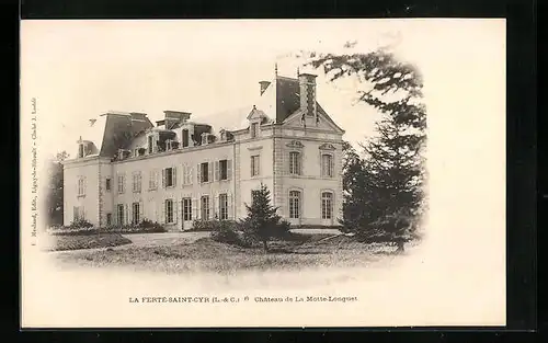AK La Ferte-Saint-Cyr, Chateau de La Motte-Longuet