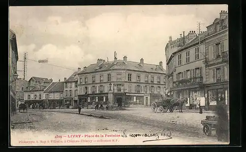 AK Livry, Place de la Fontaine