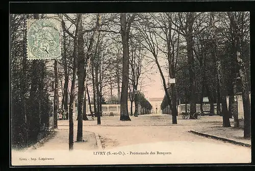 AK Livry, Promenade des Bosquets