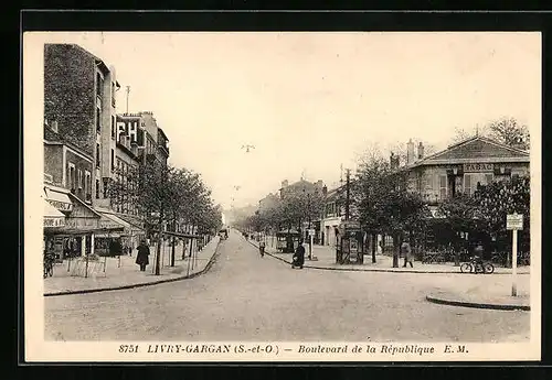 AK Livry-Gargan, Boulevard de la République