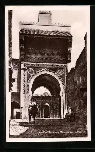AK Fès, Porte de la Mosquée des Andalous