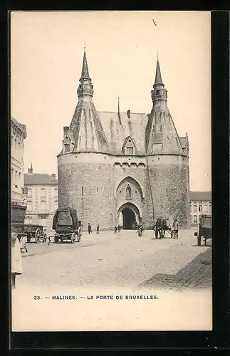 AK Malines, La Porte de Bruxelles