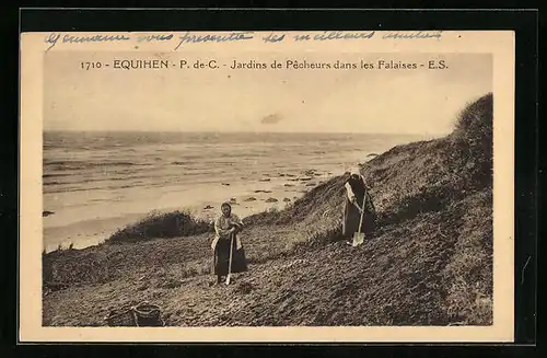 AK Equihen, Jardins de Pêcheurs dans les Falaises