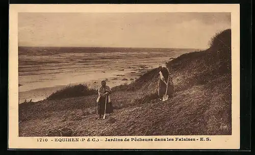 AK Equihen, Jardins de Pêcheurs dans les Falaises