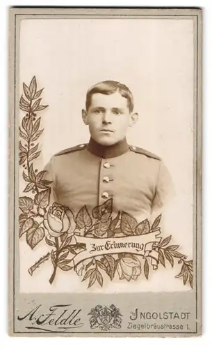 Fotografie Atelier Feldle, Ingolstadt, Ziegelbräustrasse 1, Soldat in Uniform