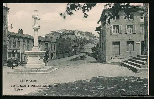 AK St-Priest-en-Jarrez, La Rue