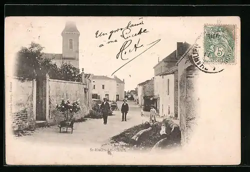 AK St-Haon-le-Vieux, La Rue