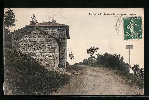 AK La Madeleine, Rocher de Rochefort