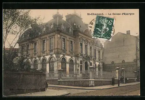 AK Saint-Chamond, La Caisse d`Epargne