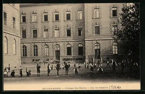 AK Saint-Chamond, College Ste-Marie, Jeu de bataille