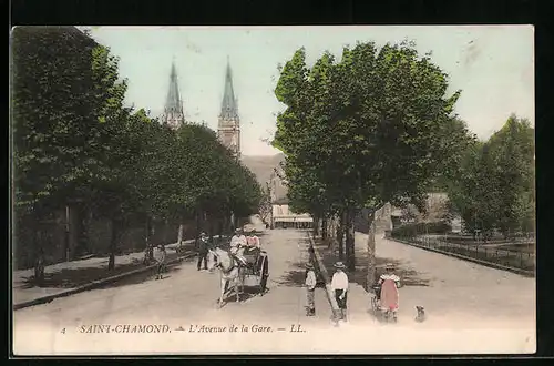 AK Saint-Chamond, L`Avenue de la Gare