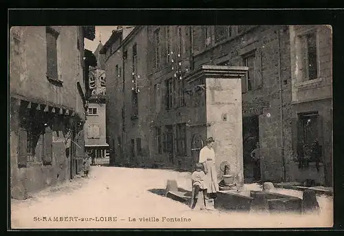 AK St-Rambert, La vieille Fontaine