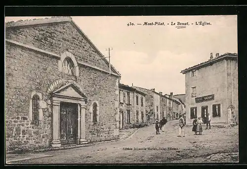AK Le Bessat, Mont-Pilat, L`Eglise