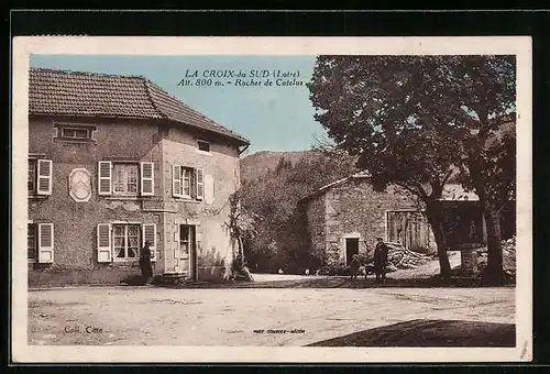 AK La Croix-du-Sud, Rocher de Catelus