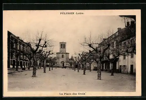 AK Pélussin, La Place des Croix