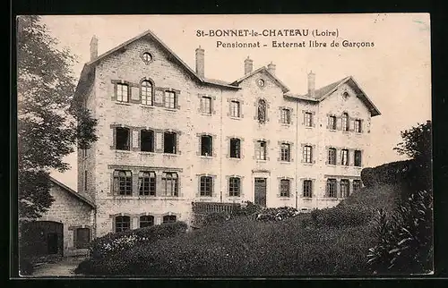 AK Saint-Bonnet-le-Chateau, Pensionnat - Externat libre de Garcons