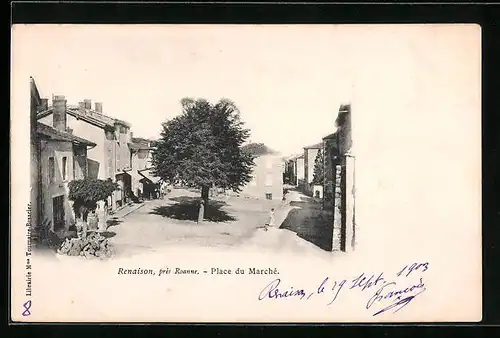 AK Renaison, Place du Marche