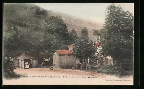 AK Renaison, Route de Renaison aux Noes et Restaurant du Barrage de la Tache