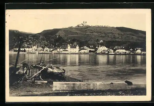 AK Maria-Taferl /Donau, Blick auf den Ort im Strudengau