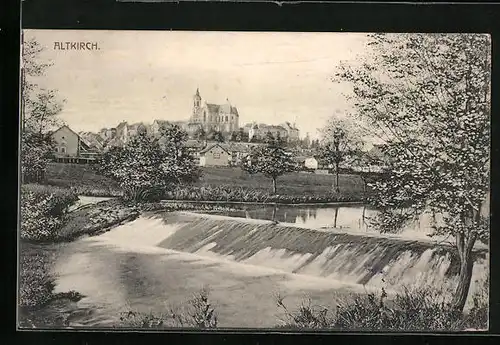 AK Altkirch, Flusspartie gegen Kirche