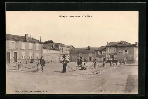 AK Givry-en-Argonne, la Place