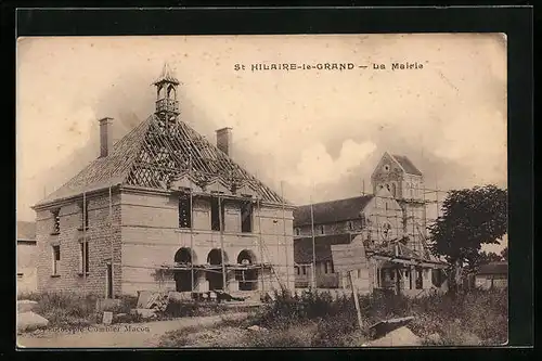 AK St-Hilaire-le-Grand, la Mairie