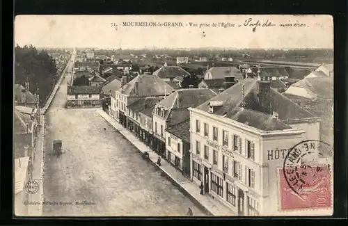 AK Mourmelon-le-Grand, Vue prise de l`Eglise